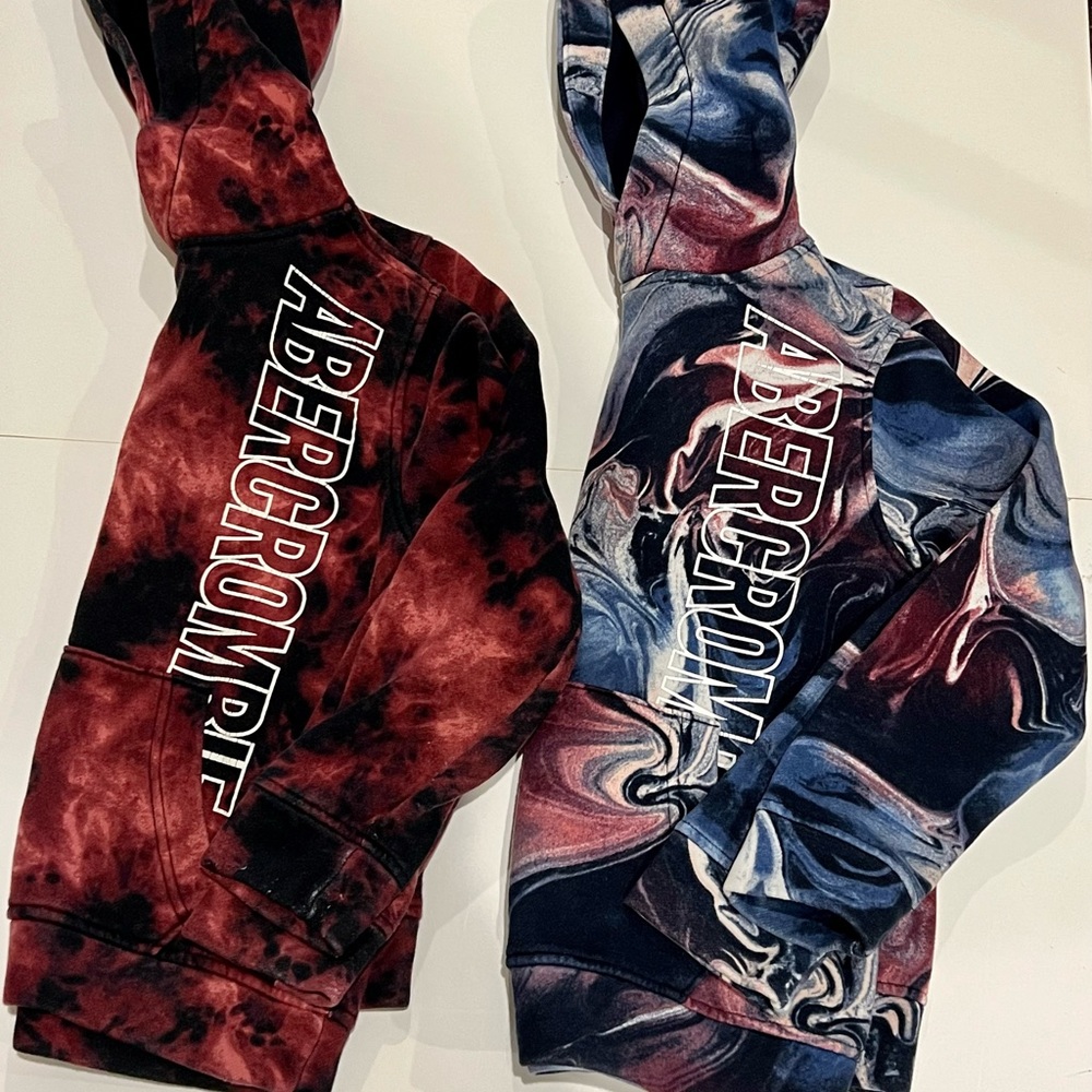 Boys size 9-10 Abercrombie hoodies